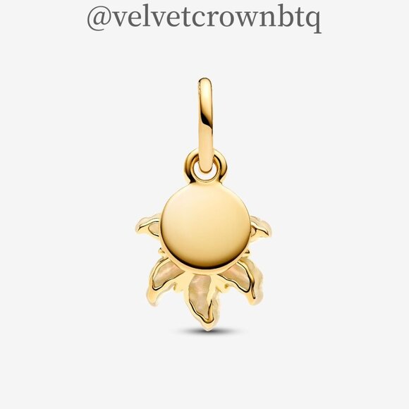 Pandora Disney Tangled Sundrop Flower Glow-in-the-dark Charm - Picture 2 of 5